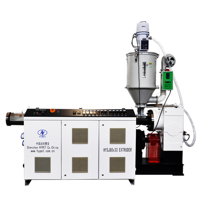 Купить Китай производит ПВХ HDPE PE PPR PS ABS одношрубный экструдер SJ65/30 37kw 110kg/h с эффективной коробкой передач online manufacture