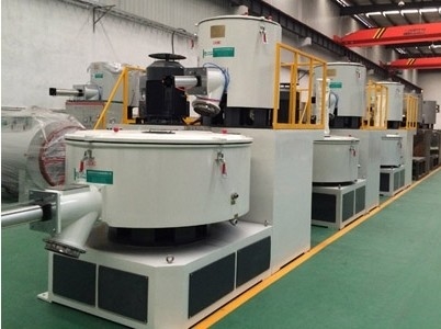 Купить SRL Vertical PVC mixing hot/cold high speed mixer machining 300/600L для продукции из ПВХ и пеллет с высоким заполнителем online manufacture