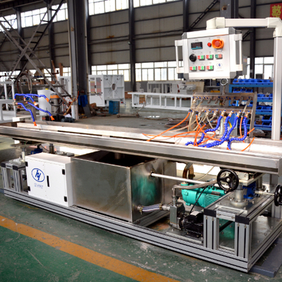Купить China Popular L or V shapes corner clip profile extrusion machine PVC corner profile making machine for sales online manufacture