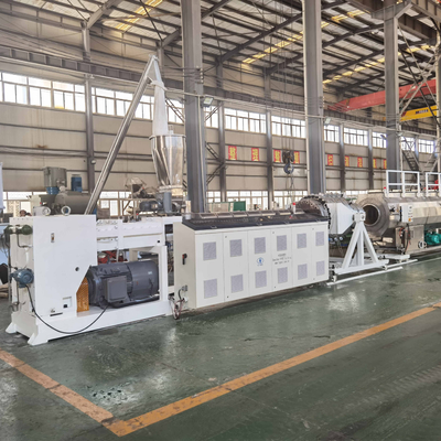 Купить 110-250/ 315-630 Single PVC Pipe Making Machine PVC Pipe Production Line online manufacture