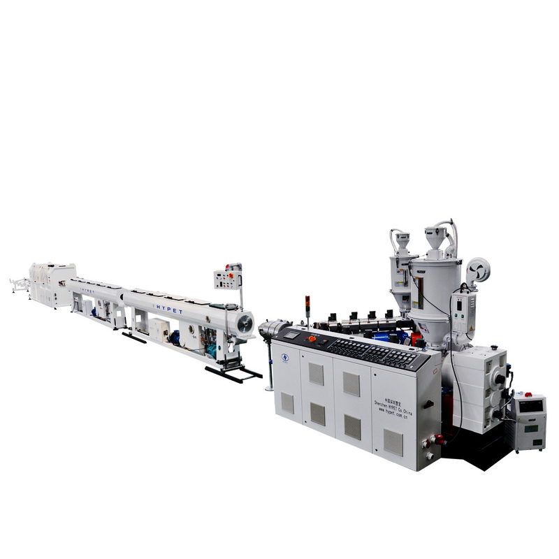 160-400 мм трубная машина HDPE экструзионная линия высокая емкость для HDPE/PE/PP/PPR SJ90/38
