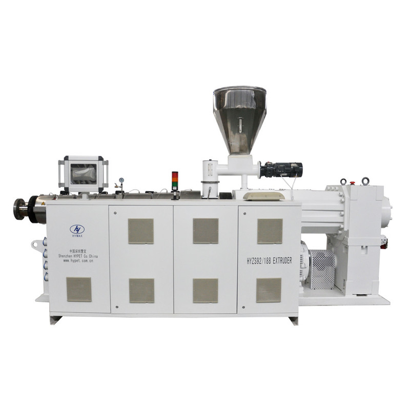 ZS95/188 110kw 1200kg/h Twin Conic Double Screw Plastic Extruder Vertical Style Gear Box Высокий крутящий момент для ПВХ