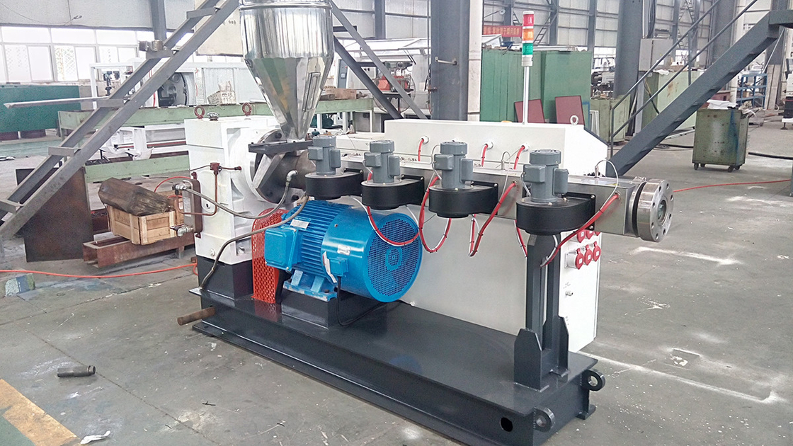 Высокоточный HYSJ65/38 PE PERT Трехслойный экструдер для HDPE полиэтиленовых труб