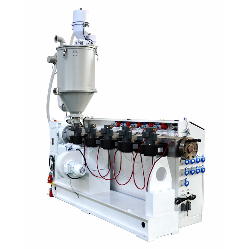 HDPE PE большая труба большая одновинтовая экструдерная экструдерная машина SJ200/28 200кВт мощностью 650 кг/ч