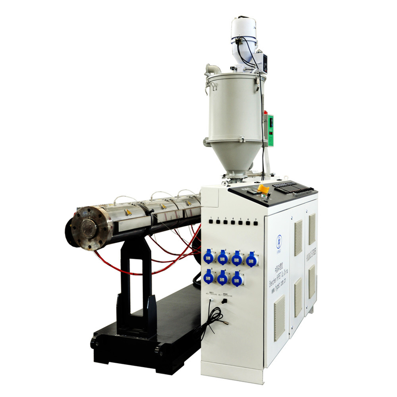 Китай производит ПВХ HDPE PE PPR PS ABS одношрубный экструдер SJ65/30 37kw 110kg/h с эффективной коробкой передач