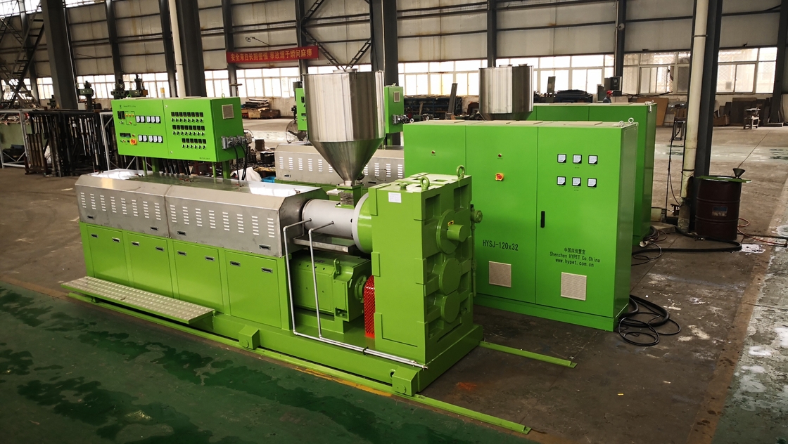 Новая модель SJ120/30 90кВ экструзирование Tpu Цвет Masterbatch гранулы профиль уплотнитель мягкий PVC селер лента Одновинка