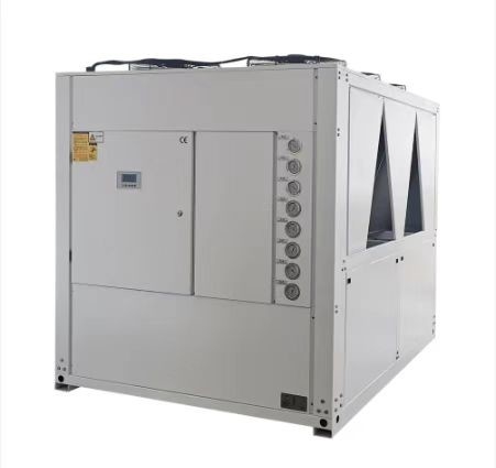 Большой промышленный водоохладитель модели HYAC-50AF в типе охлаждающего вентилятора