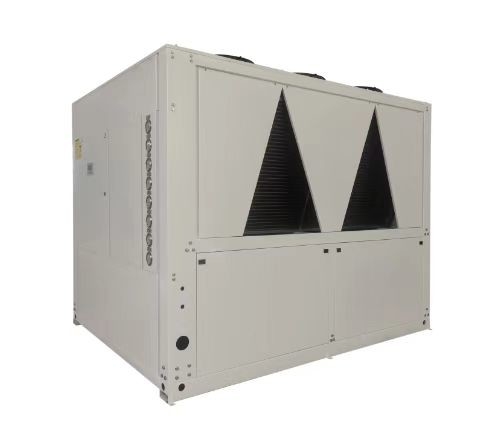 Большой промышленный водоохладитель модели HYAC-50AF в типе охлаждающего вентилятора