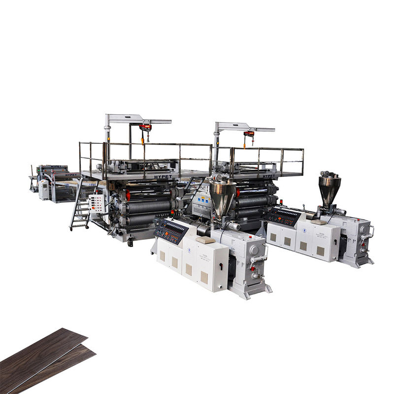 Производственная линия листа камня машины Extrusioni листа настила SPC пластиковая составная